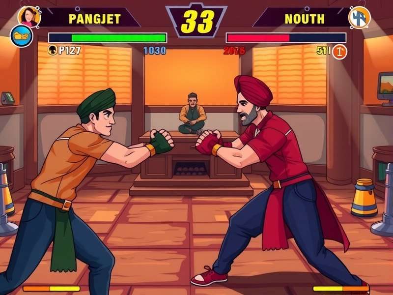 Punjabi Pulse Punch Game Screen